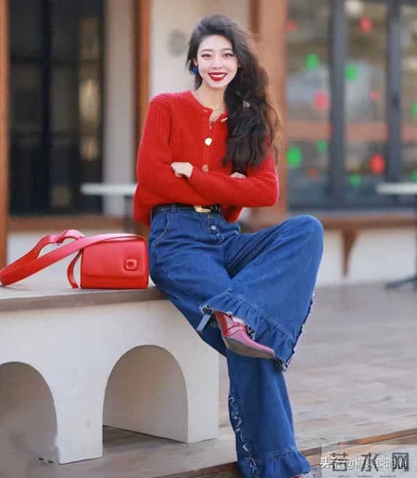 针织衫这样配色太美了，这3个颜色闭眼搭，选对颜色才是王道呀