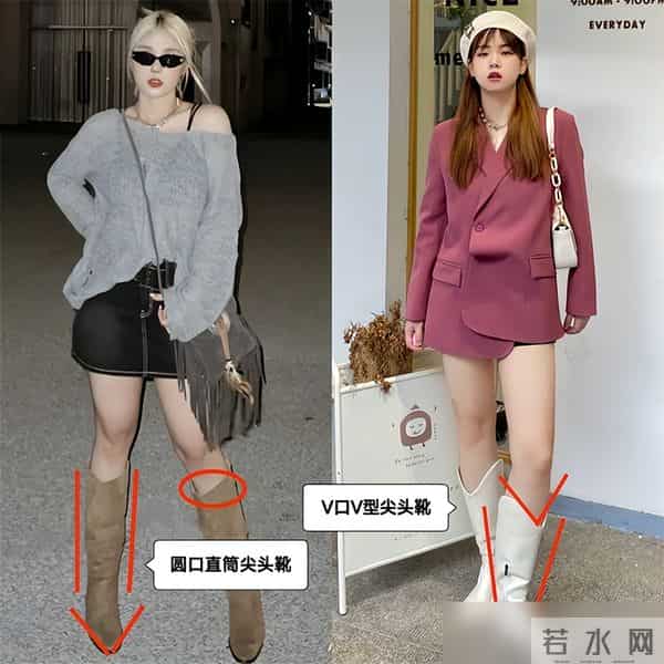 秋冬穿靴子,选长靴还是短靴?按你的“腿型条件”选,这样穿更美