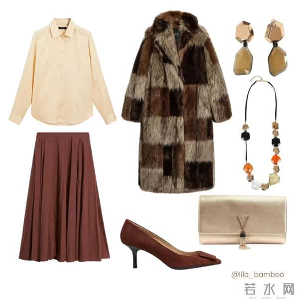 冬天这么穿,朋友圈问爆链接的模板级搭配