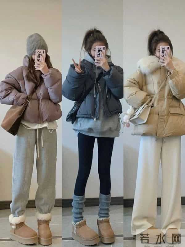 女生秋冬穿搭：简单也能美得冒泡！