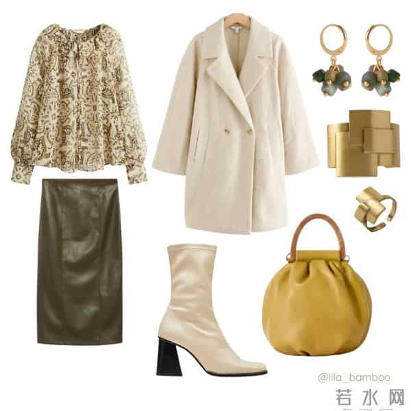 冬天这么穿,朋友圈问爆链接的模板级搭配