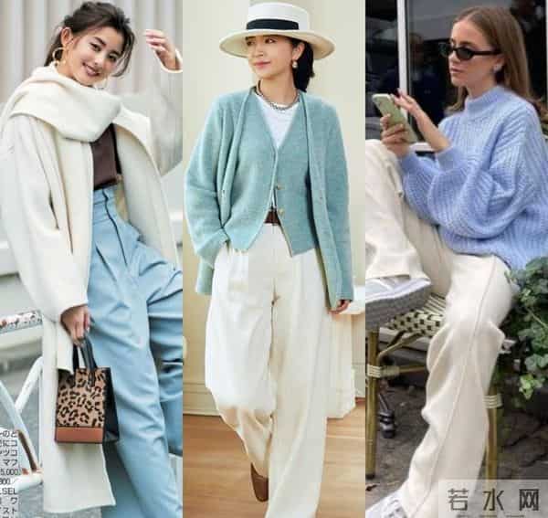 秋冬除了黑白灰，穿这个颜色也好美