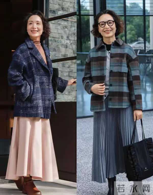 55+阿姨冬季这么穿,不显老还洋气!照着搭轻松穿出姐姐感