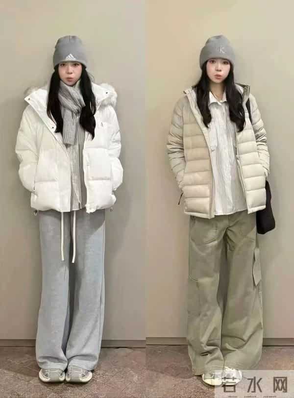 8套冬日羽绒服懒人穿搭｜显瘦还保暖！