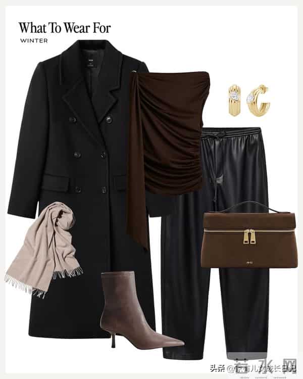 秋冬“极简高级感”万能穿搭|“松弛氛围”,日常通勤出街好治愈
