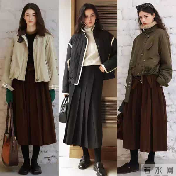 外套+长裙”！你别小看这组合，它简直就是“矛盾美学”的巅峰