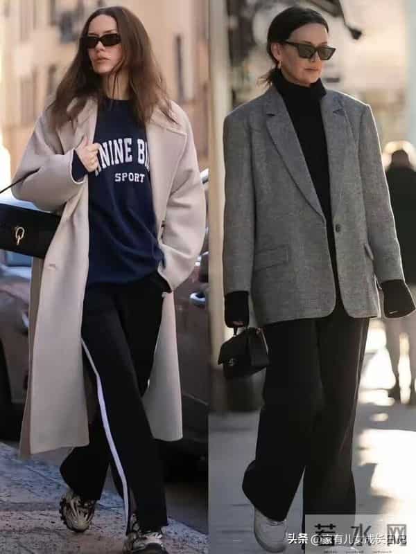 秋冬“ins博主风+通勤得体感”万能穿搭，驼色大衣+直筒牛仔极简