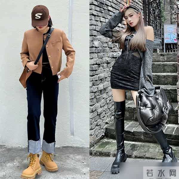 秋冬穿靴子,选长靴还是短靴?按你的“腿型条件”选,这样穿更美