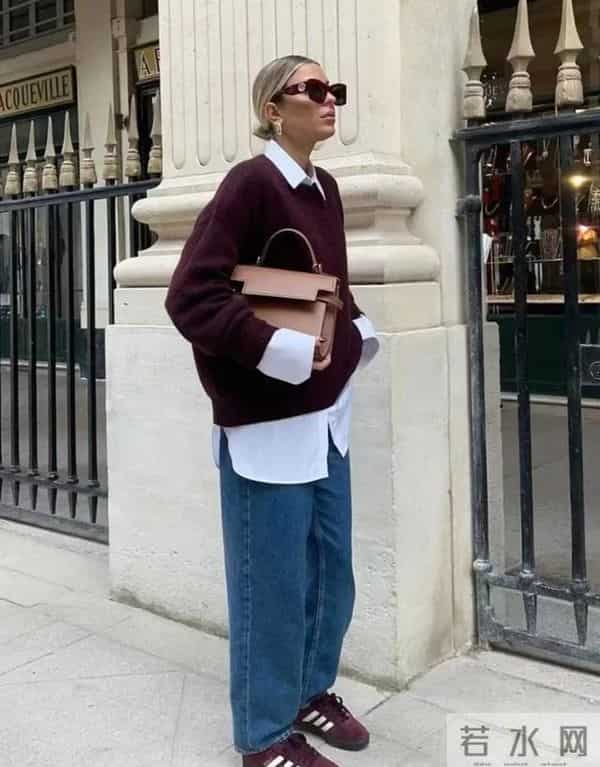 今年冬,牛仔裤这样穿最时髦