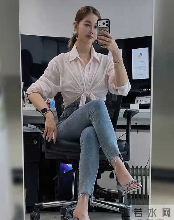 高腰牛仔裤YYDS!真的适合我这个老阿姨了