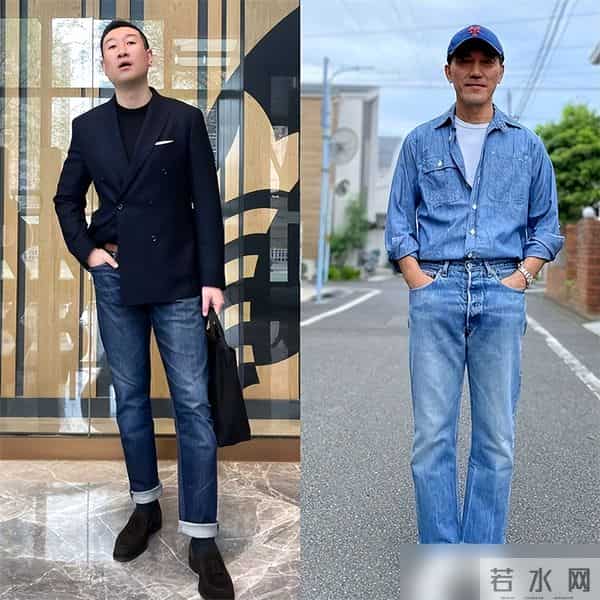 男人老了,就得穿牛仔裤,但要记住“3穿3不穿”,才时髦又有型