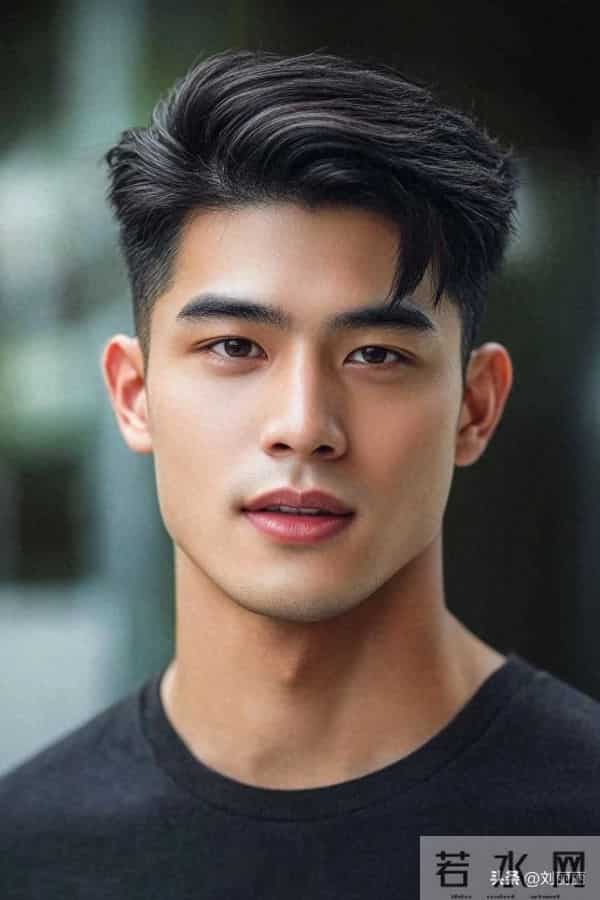 2025男士发型顶流：渐变层次短发，解锁多元风格的利落美学