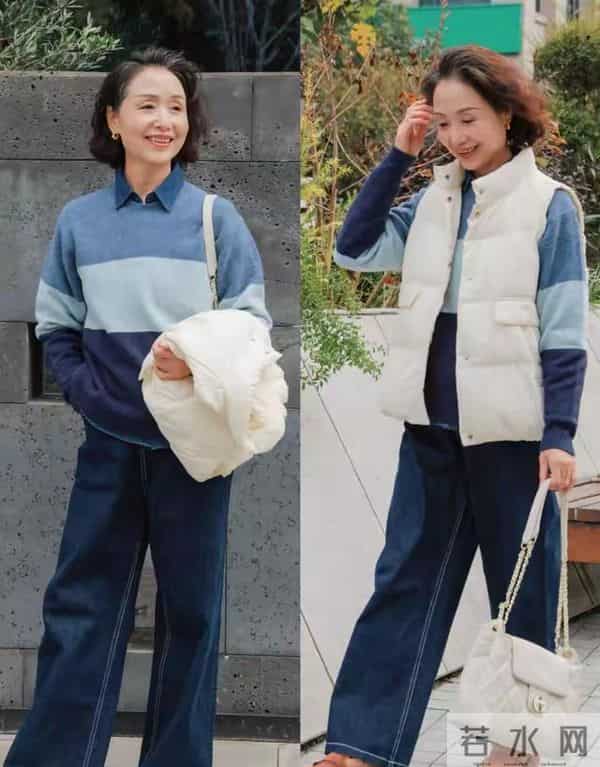 55+阿姨冬季这么穿,不显老还洋气!照着搭轻松穿出姐姐感