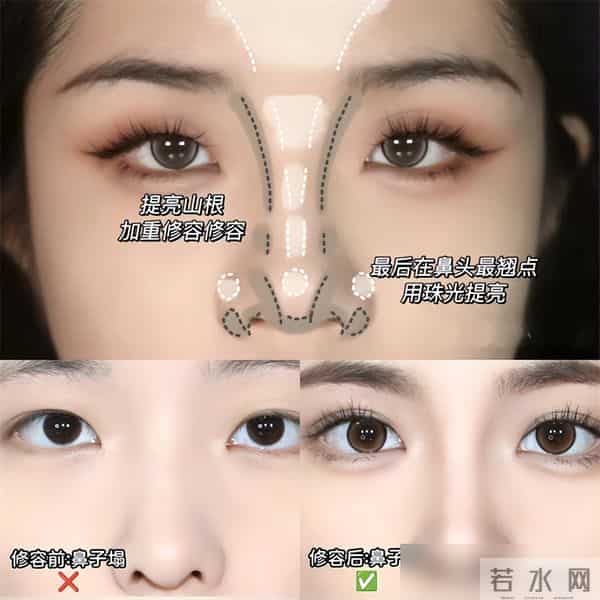 一个女人好不好看,看她的“鼻子”就知道了,差别不是一般的大