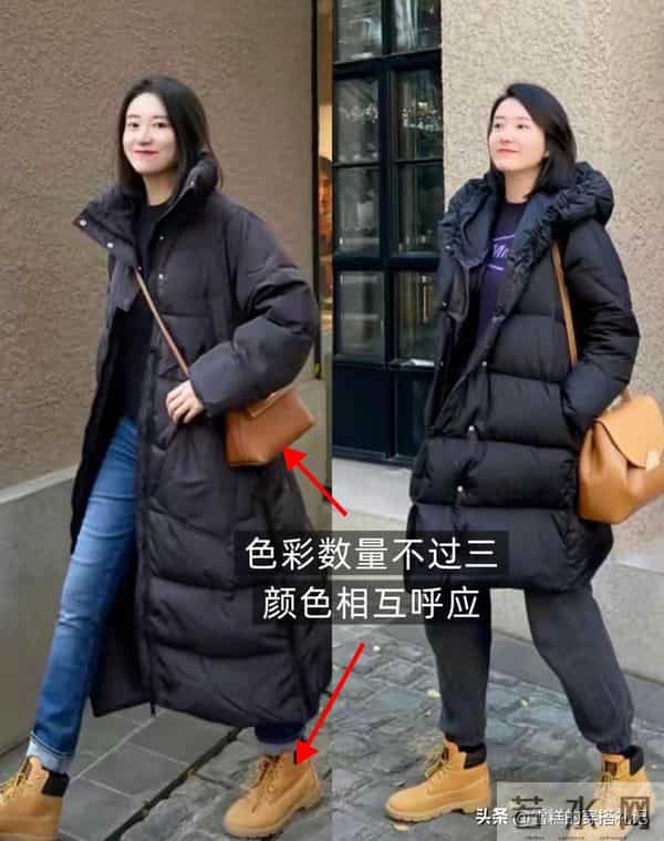 女人上了年纪后，还是穿“羽绒服+短靴”最好看！时髦保暖又气质