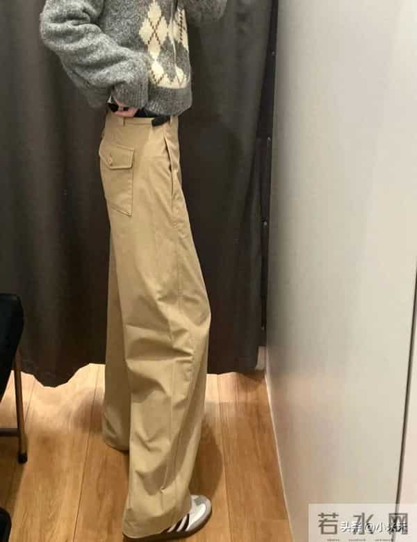 优衣库这条卡其裤杀疯了！百元穿出拉夫劳伦贵气感