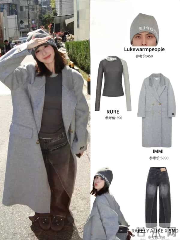哈尼克玫秋冬氛围感天花板！8套穿搭照着穿美到炸