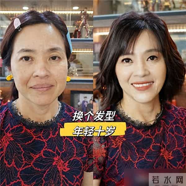 为什么说：女人老了，“披发”比卷发显老？看完这3组对比就懂了