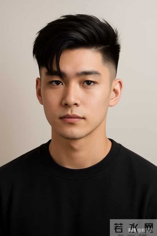 2025男士发型顶流：渐变层次短发，解锁多元风格的利落美学