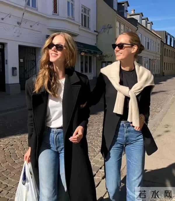 今年冬,牛仔裤这样穿最时髦