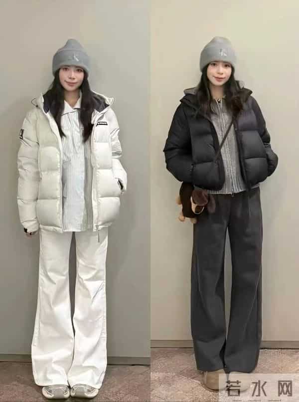 8套冬日羽绒服懒人穿搭｜显瘦还保暖！