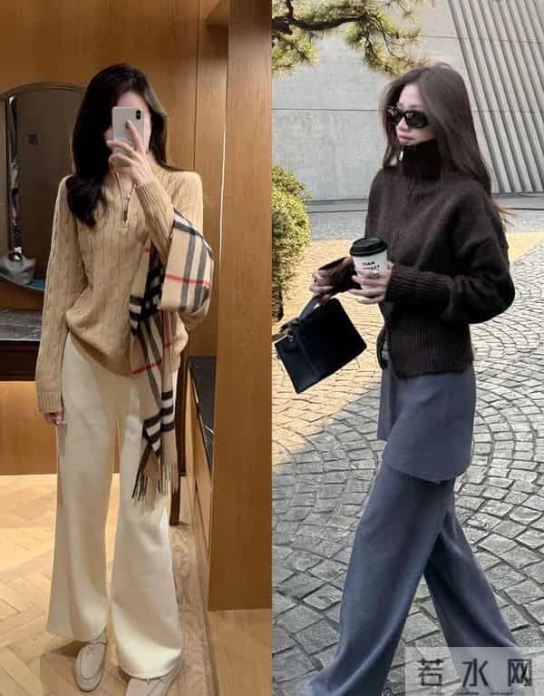 冬季女生怎么穿好看，这10套时尚穿搭范例，照着穿也很美