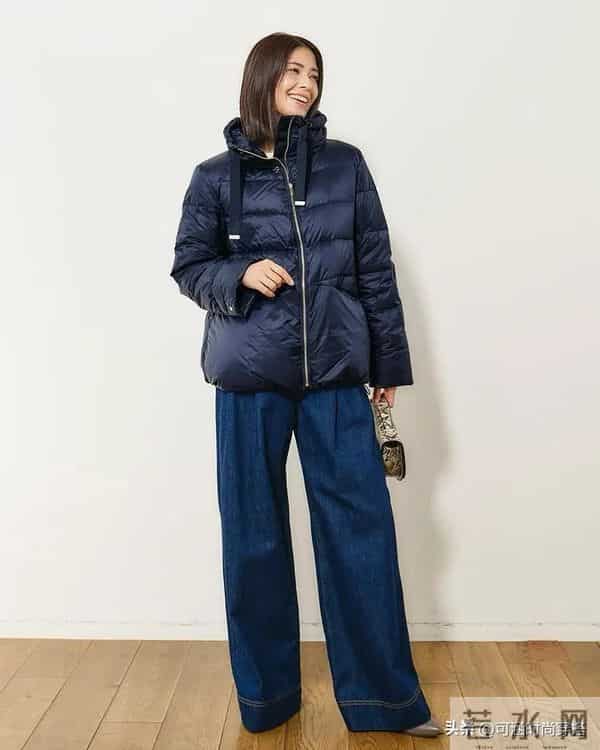 小个子中年妈妈有福了！今冬“短羽绒+阔腿裤”显高显瘦太洋气！
