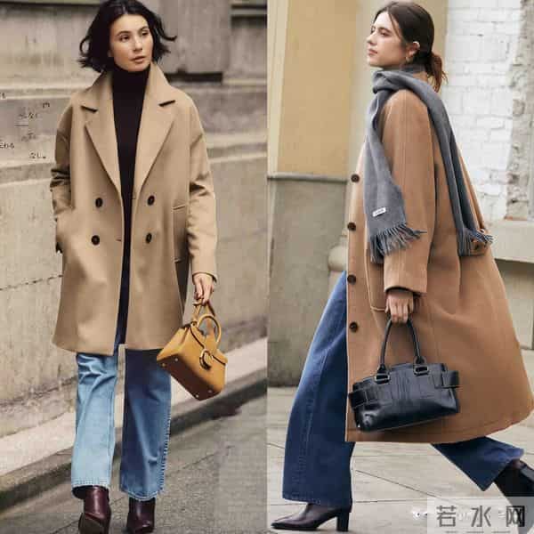 长大衣+短靴，又美又飒又洋气！