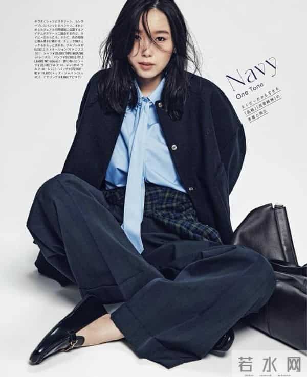 秋冬除了黑白灰，穿这个颜色也好美