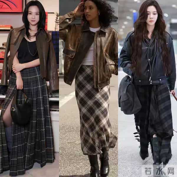 外套+长裙”！你别小看这组合，它简直就是“矛盾美学”的巅峰