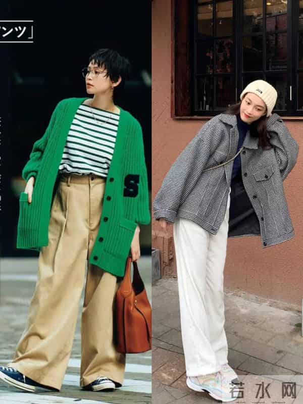 寒冬时节“阔腿裤 运动鞋”成热门，舒适保暖又显高