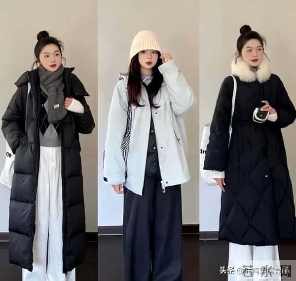 36套入冬穿搭示范：“羽绒服+牛仔裤”，冬天不露腿，保暖又舒适