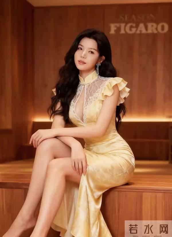 陈妍希,这套旗袍太配她了,最近她和周柯宇姐弟恋简直太火了