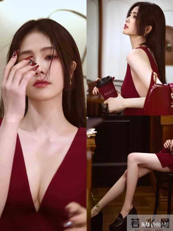 白鹿真的从头美到脚,不愧是惊艳之躯