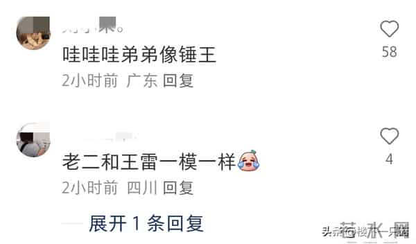 王雷四岁小儿子可爱像爸 大儿子肉嘟嘟像李小萌 一家四口共用一张脸