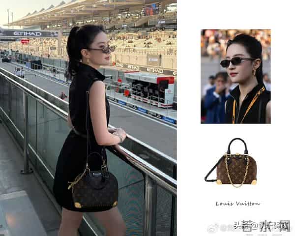 刘亦菲现身阿布扎比观看F1 高马尾短裙造型又美又飒 这状态无敌了
