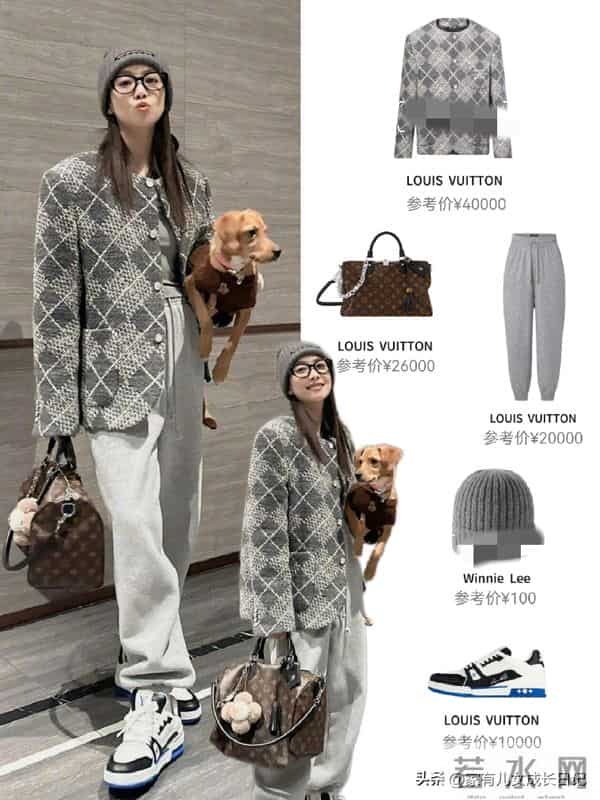 秋冬宋茜“酷飒松弛感+轻奢细节”万能穿搭｜皮革外套+豹纹裤