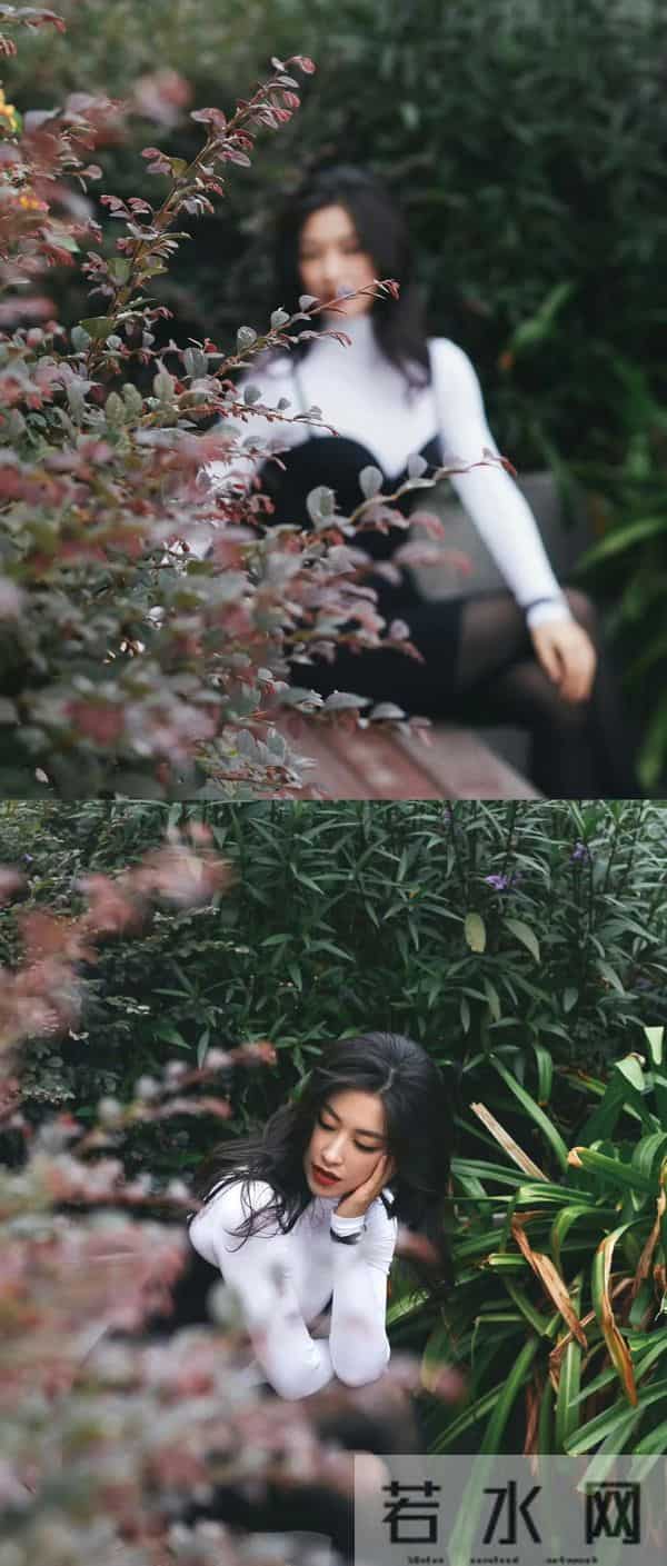 只有朱珠才能穿出这感觉｜黑白反差色系穿搭港风十足～