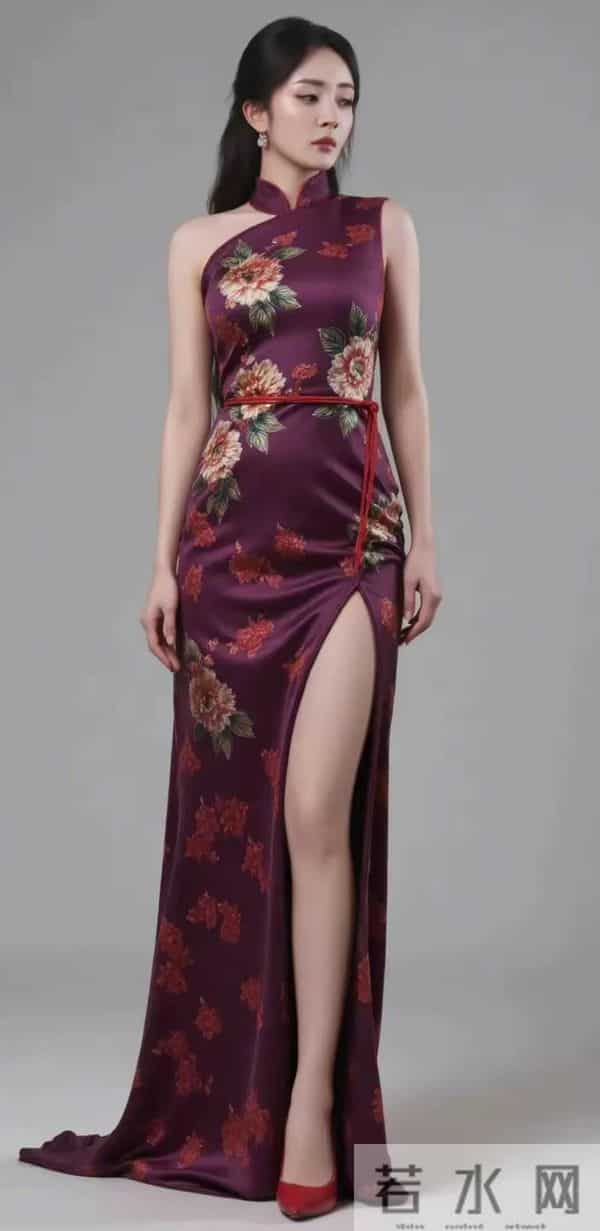 杨幂旗袍秀,体现东方的独特优雅