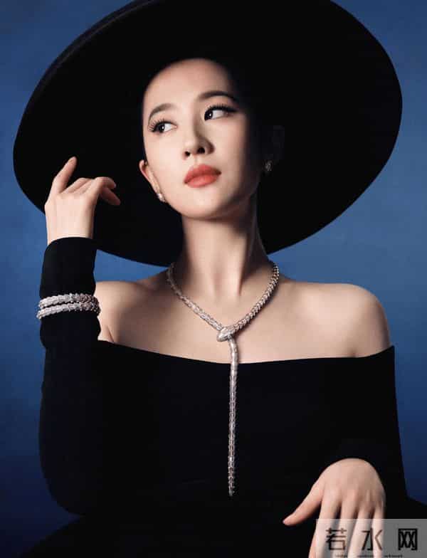 刘亦菲黑色造型惊艳绝伦气质优雅美的不可方物