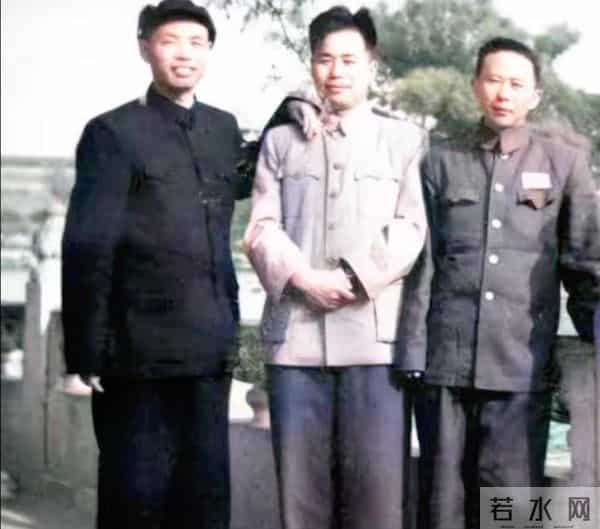 王近山的一张全家福,小二十岁妻子容貌清秀,一家人颜值太高了!