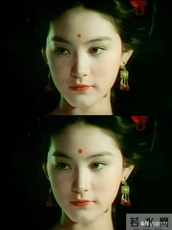绝对是前无古人后无来者的绝世容颜