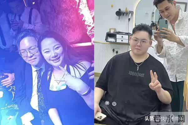 向佑现身广州理发，身材肥胖显油腻，状态松弛享受当下生活状态