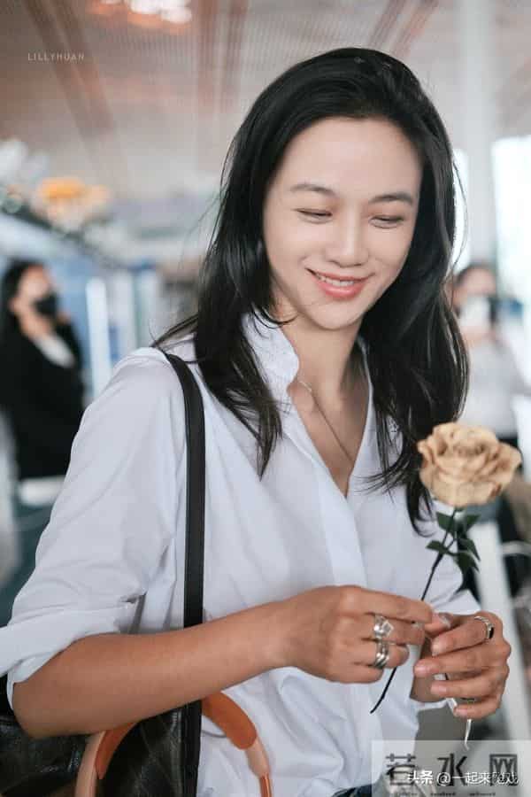 汤唯的清纯美,大多数男人的梦中情人