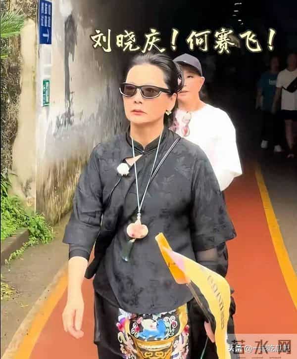 何赛飞刘晓庆逛苗服店,随便一件就是上百万,宁静也蒙圈了