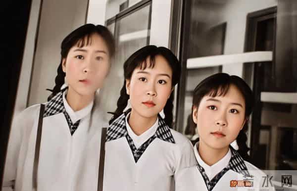 奚美娟主演的《闪光的心灵》那时的她还有着婴儿肥 扎着小马刷 纯朴