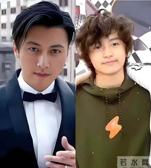 张柏芝儿子18岁马场亮相,西装造型秒变成熟男人!比谢霆锋还稳重