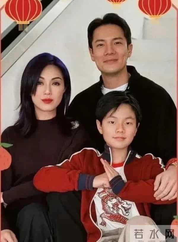 杨千嬅13岁儿子身高1米7 一年竟然长了10公分 长相和丁子高一模一样