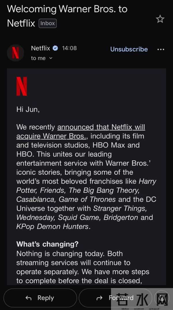 827亿美元天价联姻,Netflix收购华纳,是流媒体统治好莱坞的开始吗?