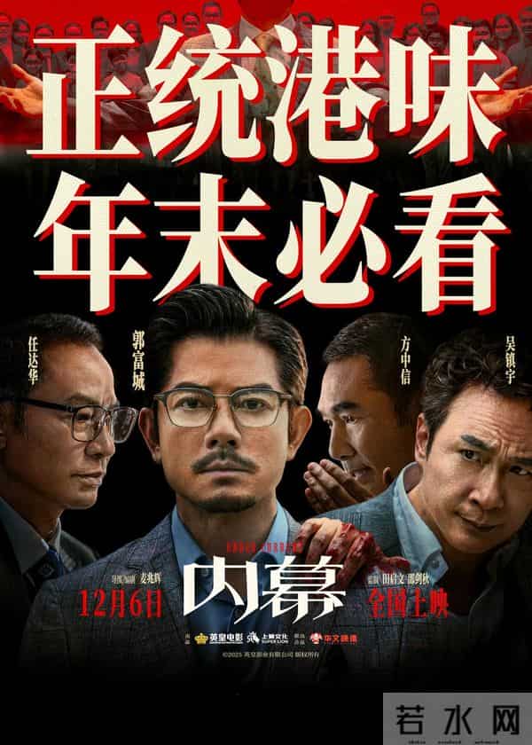 郭富城、任达华、吴镇宇、方中信《内幕》4天1000万，没戏了！